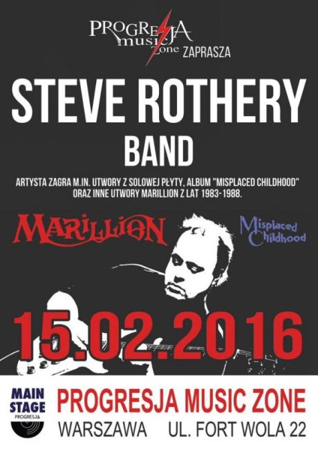 STEVE ROTHERY BAND