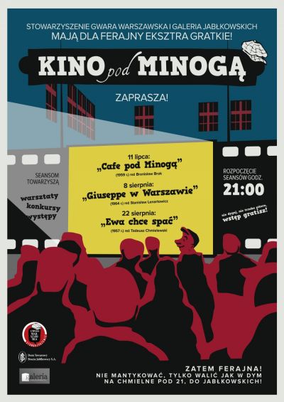 Kino pod Minogą - plakat