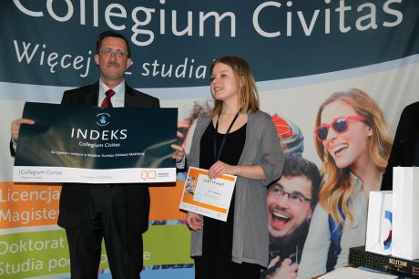  Julia Sochacka z Torunia wygrała Indeks Collegium Civitas