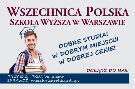Studiuj we Wszechnicy Polskiej - są jeszcze wolne miejsca