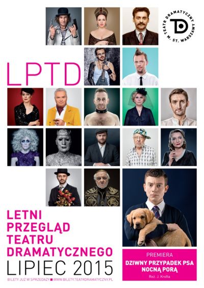 Letni Przegląd Teatru Dramatycznego - plakat