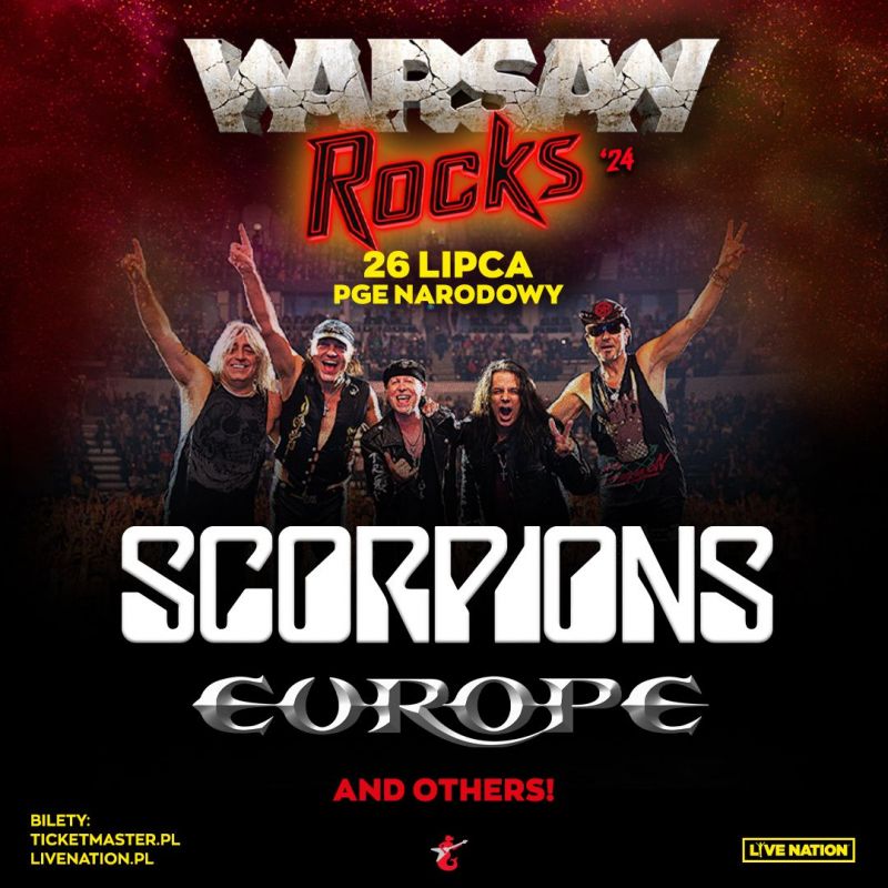 Warsaw Rocks ’24 – Scorpions, Europe i inni