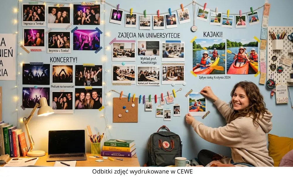 Pokój w akademiku bez nudy