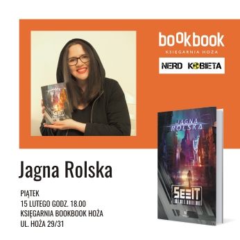 Jagna Rolska w BookBook Hoża