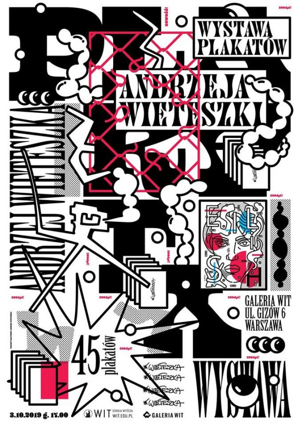 Wystawa plakatów Andrzeja Wieteszki w Galerii WIT