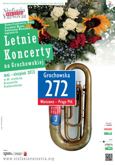 Koncerty Letnie plakat