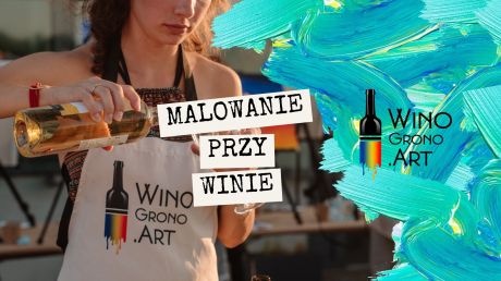 Malowanie przy winie w Warszawie!