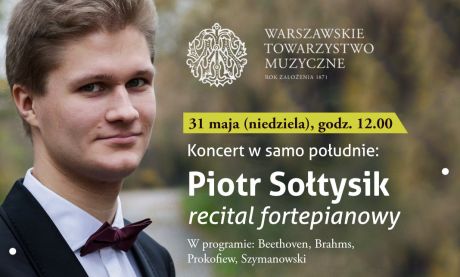 Piotr Sołtysik - recital fortepianowy