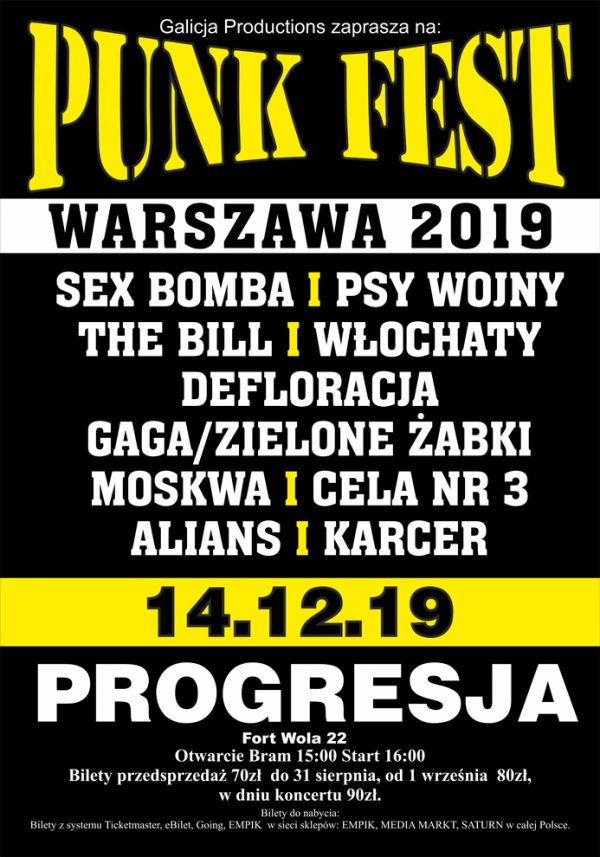 PUNK FEST 2019 Warszawa