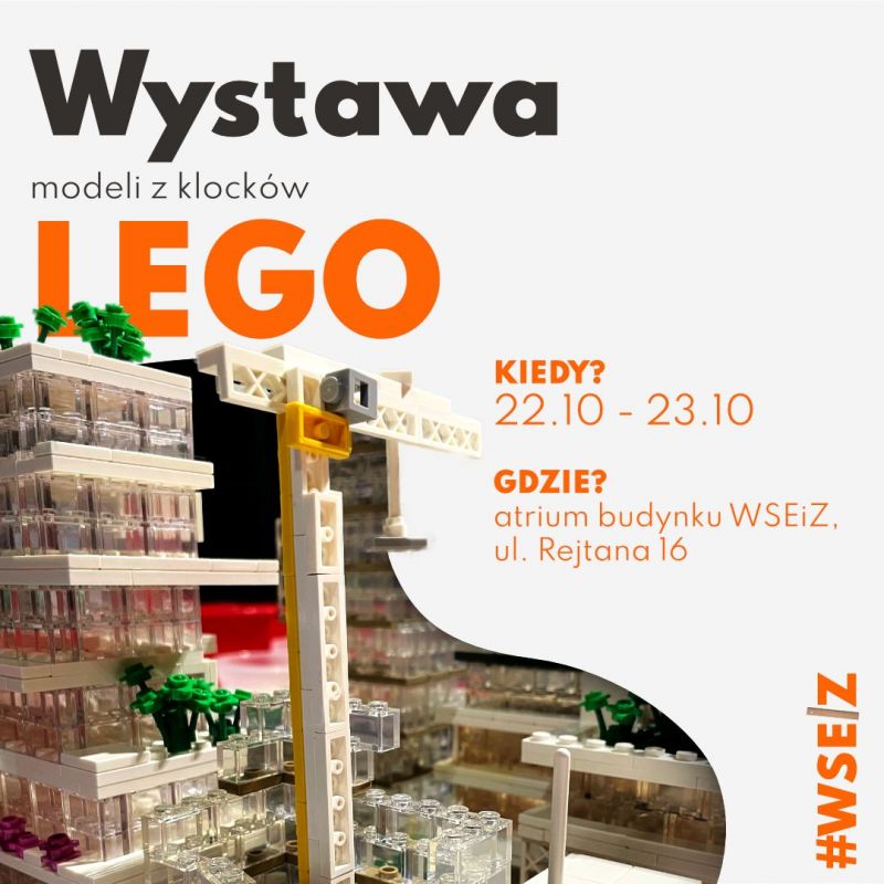 Wystawa modeli z kolcków Lego