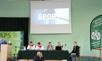 Sportowcy. Źródło: Z zasobów APS 