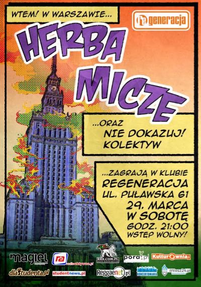 HERBA MICZE plakat