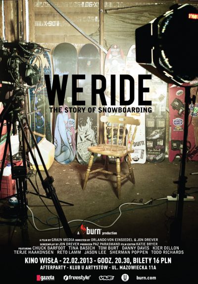 Plakat „We Ride”