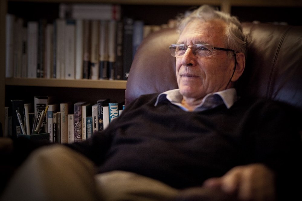 Amos Oz, fot. Uzi Varon