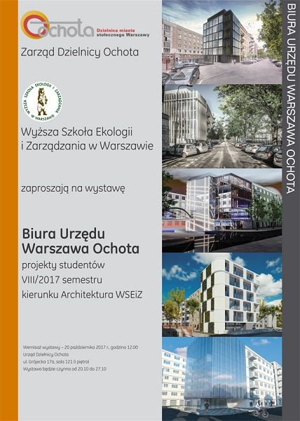 Wystawa studentów Architektury WSEiZ