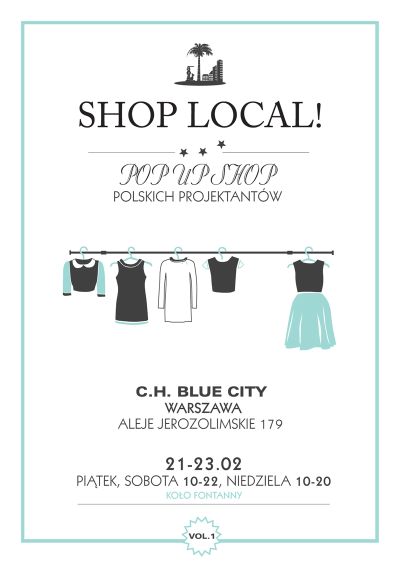 SHOP LOCAL plakat