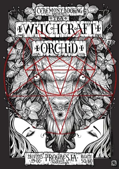 Witchcraft i Orchid plakat