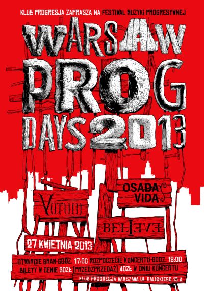 WARSAW PROG DAYS plakat