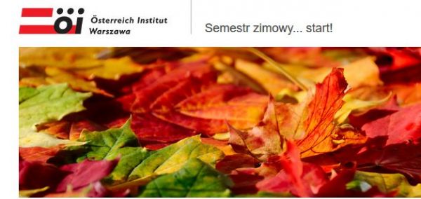 Startuje semestr jesienny w Instytucie Austriackim w Warszawie